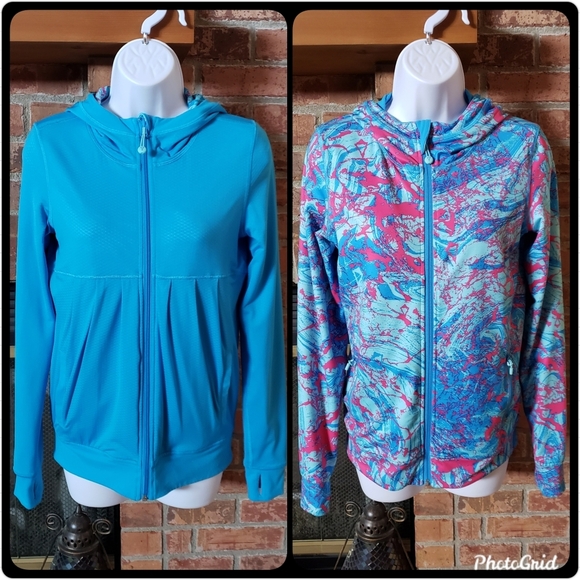 Ivivva Reversible Blue Jacket - Picture 1 of 8